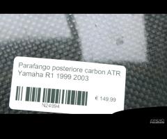 Parafango posteriore ATR Yamaha R1 1999 2003