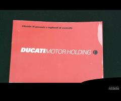 Libretto di garanzia e tagliandi Ducati 1999