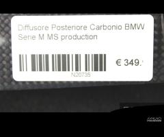 Diffusore Posteriore Carbonio BMW Serie M - 10