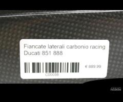 Fiancate laterali carbonio racing Ducati 851 888 - 7