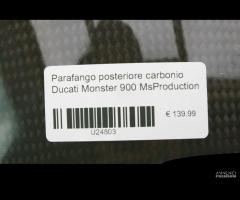 Parafango posteriore carbonio Ducati Monster 900 - 7