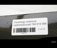 Parafango anteriore carbonio Ducati 748 916 996 - 9