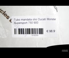 Tubo mandata radiatore olio Ducati Monster - 7