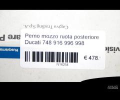 Perno mozzo ruota posteriore Ducati 748 916 996 - 7