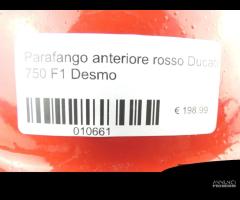 Parafango anteriore rosso duacti F1 750 desmo - 6