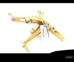 Pedane ergal oro regolabili ducati 748 916 996 998 - 8