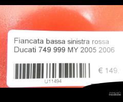 Fiancata bassa sinistra rossa Ducati 749 999 - 12