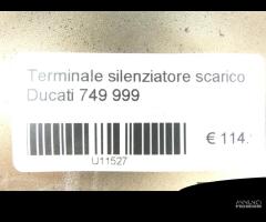 Terminale silenziatore scarico Ducati 749 999 - 8