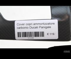 Cover ammortizzatore carbonio Ducati Panigale - 6