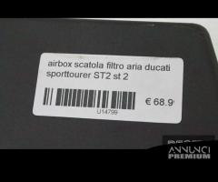 Airbox scatola filtro aria ducati sporttourer ST2 - 5