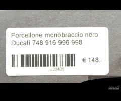 Forcellone monobraccio nero Ducati 748 916 996 998 - 8