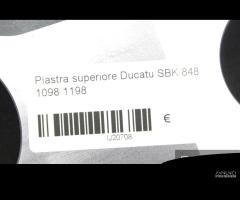 Piastra superiore Ducati SBK 848 1098 1198