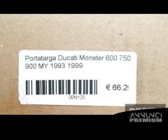 Portatarga Ducati Monster 600 750 900 MY 1993 1999 - 5