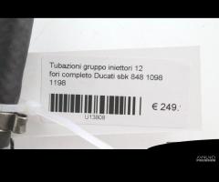 Gruppo iniettori 12 fori completo Ducati 848 1098 - 7