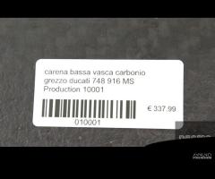 Carena bassa destra vasca carbonio ducati 748 916