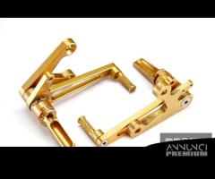 Pedane cnc regolabili ergal oro ducati 748 916 996