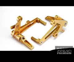 Pedane cnc regolabili ergal oro ducati 748 916 996