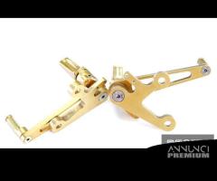 Pedane cnc regolabili ergal oro ducati 748 916 996