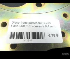 Disco freno posteriore Ducati Paso