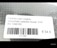 Copri cinghia orizzontale carbonio Ducati 1098 RS - 5