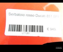 Serbatoio rosso Ducati 851 SP4 - 12