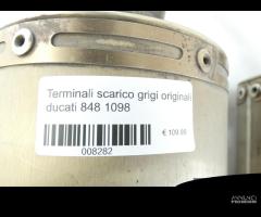 Termoanli scarico originali ducati 848 1098