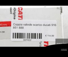 Coppia valvole scarico ducati 851 888 916 - 4