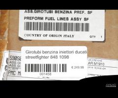 Girotubi benzina iniettori ducati streetfighter 84