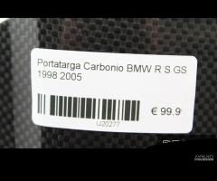 Portatarga Carbonio BMW R S GS 1998 2005 - 5