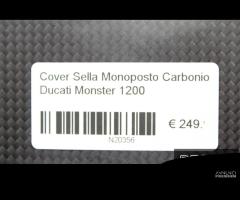 Cover Sella Monoposto Carbonio Ducati Monster - 6