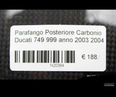 Parafango Posteriore Carbonio Ducati 749 999 - 3