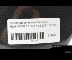 Parafango anteriore Carbonio Buell XB9R / XB9S - 5