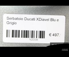 Serbatoio Ducati XDiavel Blu e Grigio - 8