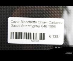 Cover Blocchetto Chiavi Carbonio Ducati - 3