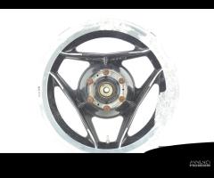 Ruota posteriore cerchio nero oscam ducati paso