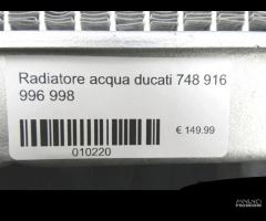 Radiatore acqua ducati 748 916 996