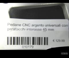 Pedane CNC argento universali - 6