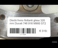 Dischi freno flottanti ghisa 320 mm Ducati 748 916 - 9