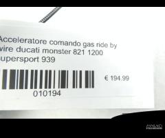 Acceleratore comando gas ride by wire ducati monst - 6