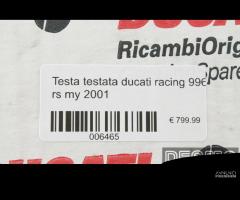 Testa testata racing ducati 996 RS - 6