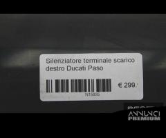 Silenziatore terminale scarico destro Ducati Paso - 7