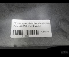 Cover specchietto destra ducati 851 tricolore kit - 8