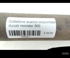 Collettore scarico orizzontale ducati monster 900 - 4