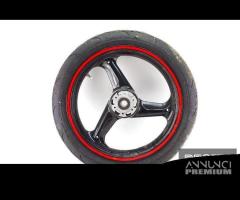 Cerchio ruota anteriore 3 razze nera ducati 748