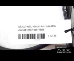 Blocchetto devioluci sinistro ducati monster 696 - 5