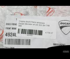 Coppia dischi freno anteriore Ducati Monster s4 s4 - 6