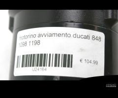 motorino avviamento ducati 848 1098 1198 - 8