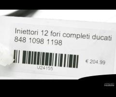 Iniettori 12 fori completi ducati 848 1098 1198 - 9