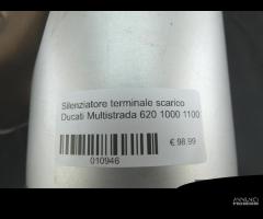 Terminale scarico originale ducati multistrada 620 - 6