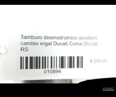 Selettore tamburo cambio ducati corse ergal - 4